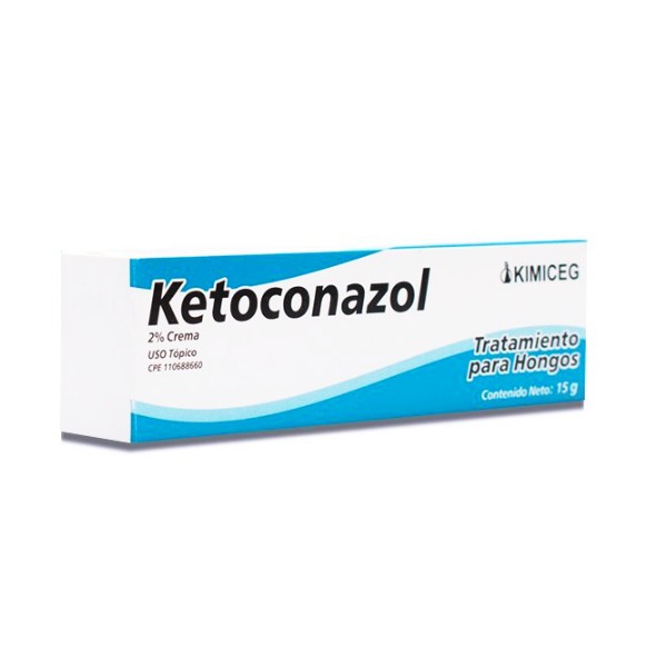 Ketoconazol 2% Crema 15g - Kimiceg