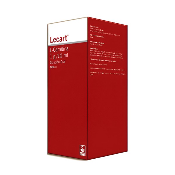 Lecart L-Carnitina Jarabe 1g/10ml x 120ml - Siegfried