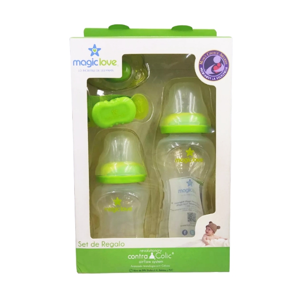 Magic-Love Set De Regalo Teteros Verde Rn 8600G 8400G