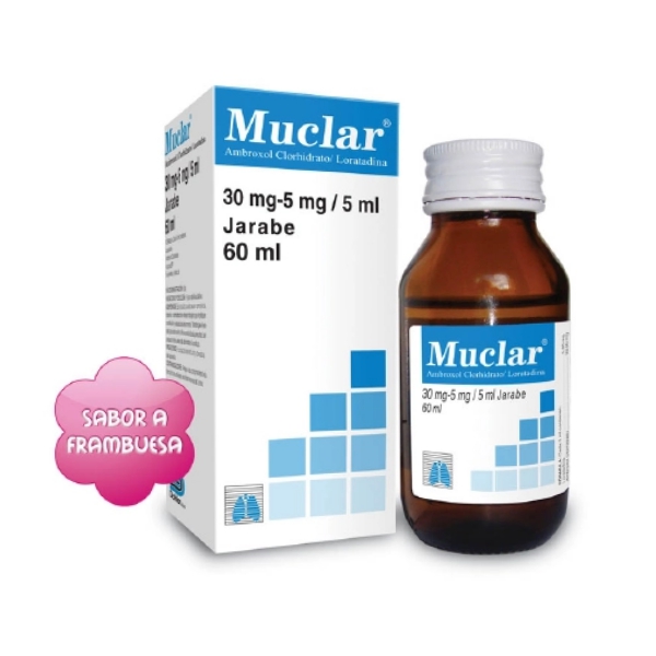 Muclar Ambroxol+Loratadina Jarabe x 60ml Dollder