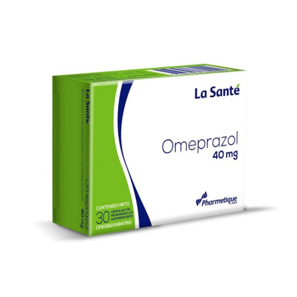 Omeprazol 40mg x 30 Cápsulas - La Santé