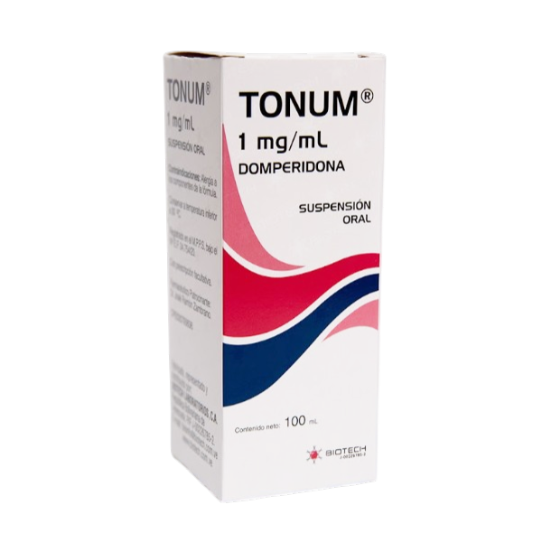 Tonum Domperidona Suspensión 1mg/ml x 100ml - Biotech