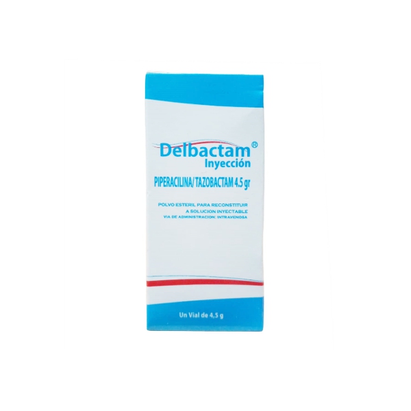 Delbactam Piperacilina + Tazobactam Ampolla 4.5G/I.V - Delta