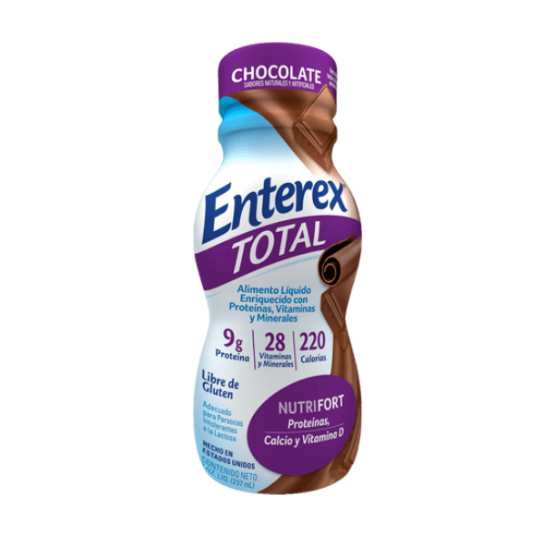 Enterex Total Alimento Líquido Chocolate 237ml