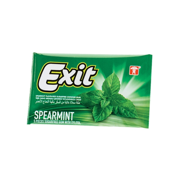 Exit Goma De Mascar Spearmint 11g