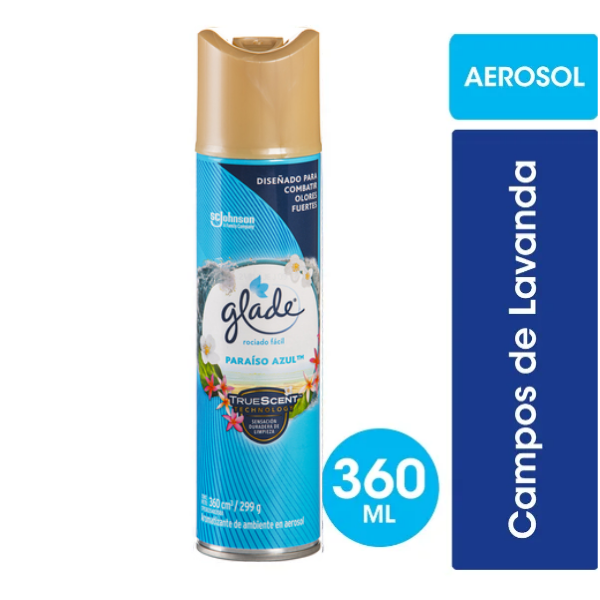 Glade 5 En 1 Paraíso Azul 360ml