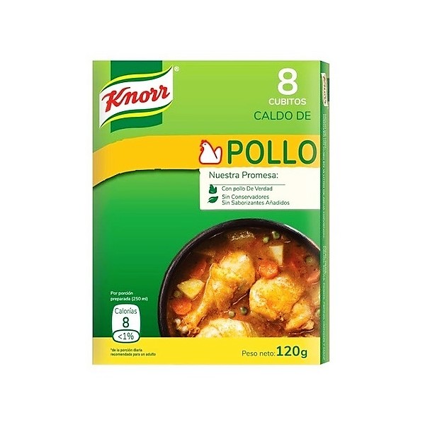 Knorr Cubito De Pollo x 8 Unidades
