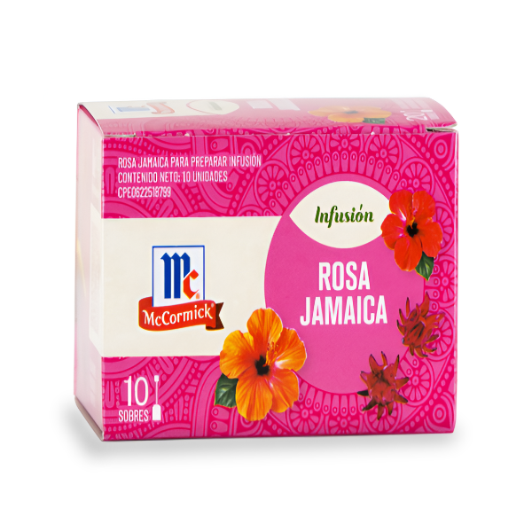 Mccormick Té Rosa De Jamaica x 10 Unidades