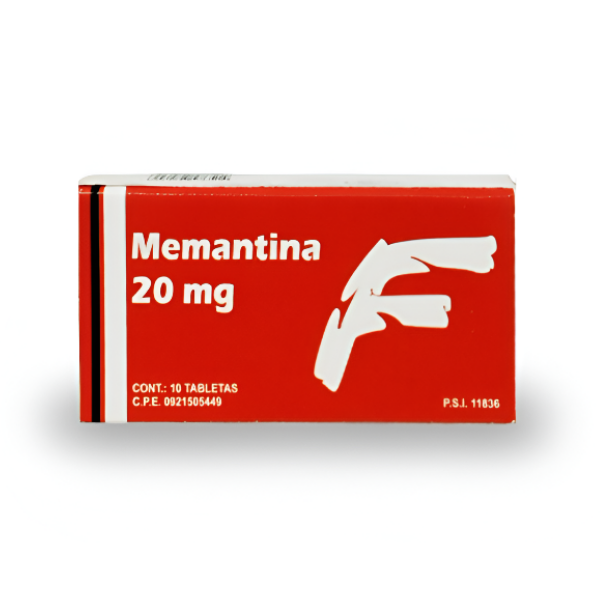 Memantina 20mg x 10 Tabletas - Fahd