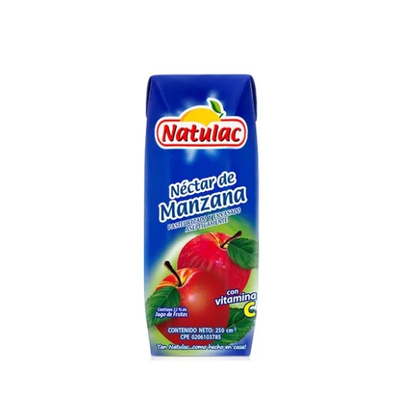 Natulac Uht Jugo De Manzana 250ml
