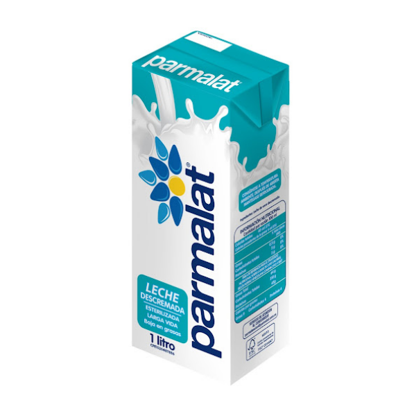 Parmalat Leche Descremada Uht 1L