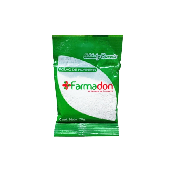 Polvo De Hornear 20g - Farmadon