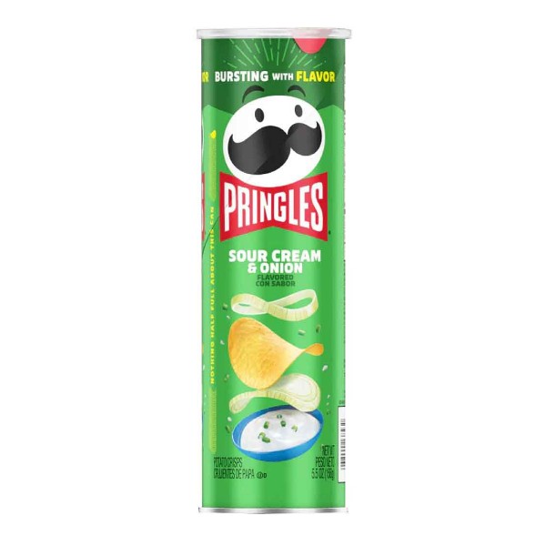 Pringles Papas Sour Cream & Onion 158g