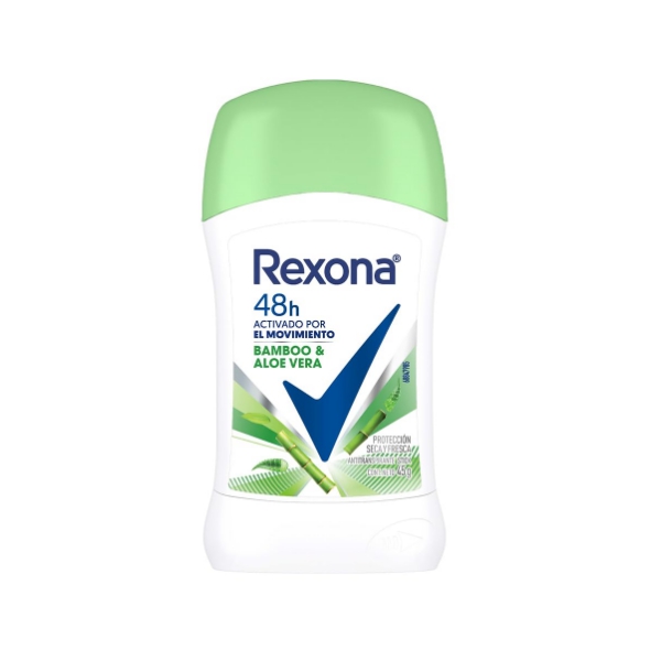 Rexona Desodorante En Barra Bamboo & Aloe Vera 50gr