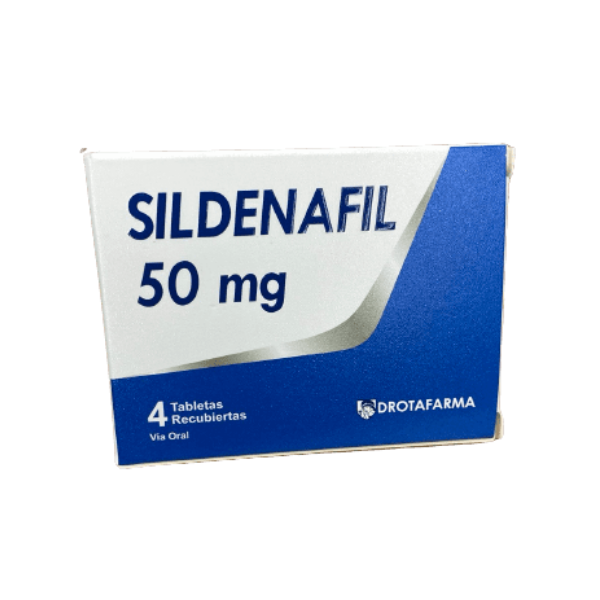 Sildenafil 50mg x 4 Tabletas - Drotafarma-Unicure