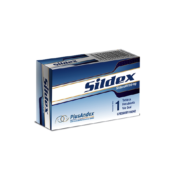 Sildex Sildenafil 100mg x 1 Tabletas - PlusAndex