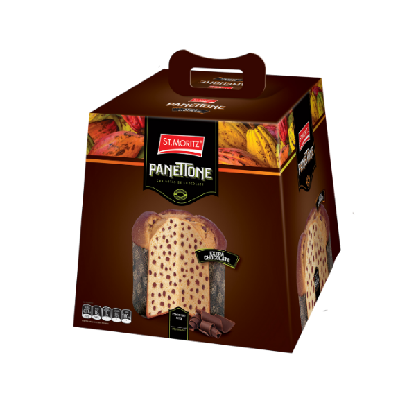 St.Moritz Panettone Extra Chocolate 500g