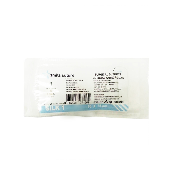 Sutura Seda Silk 1 Smits Suture L065