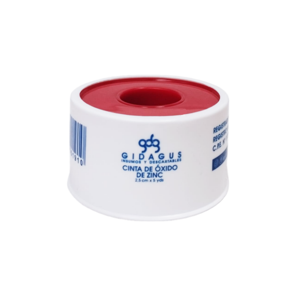Adhesivo de Óxido Zinc 2,5 Cm x 5 Yardas Gidagus