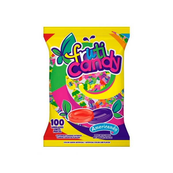 Caramelos Americandy Fruti x100 Unidades 260gr