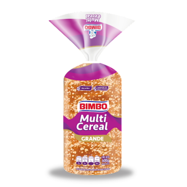 Bimbo Pan Multi Cereal 600gr
