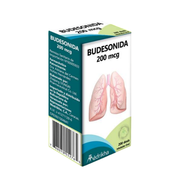 Budesonida Inhalador 200Mcg/200Dosis Medrikha