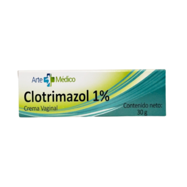 Clotrimazol 1% Crema Vaginal 1 Aplicador 30gr Arte Médico - Imagen 2