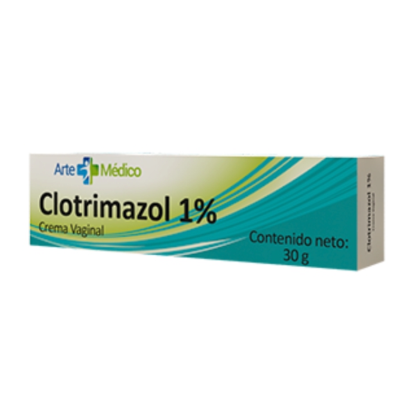 Clotrimazol 1% Crema Vaginal 1 Aplicador 30gr Arte Médico