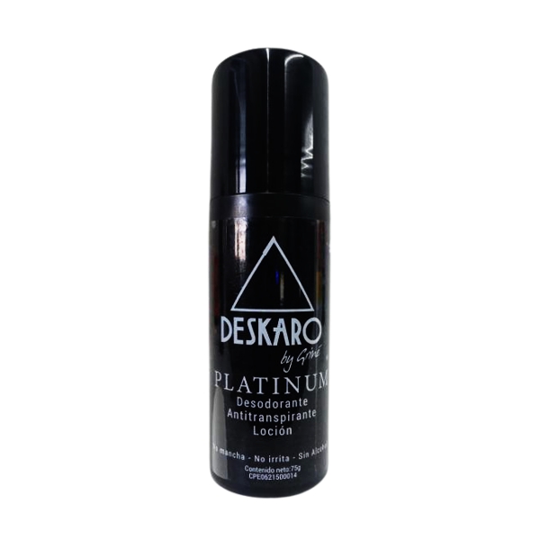 Deskaro Desodorante Roll-On Platinum 75gr
