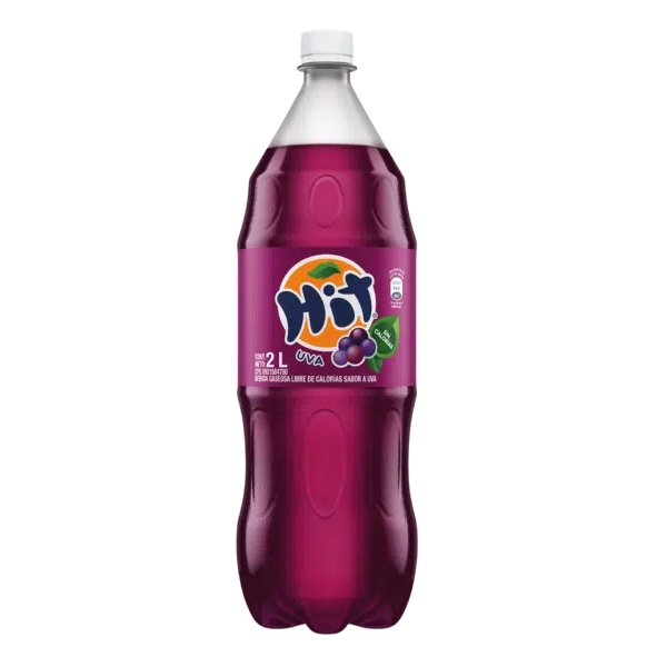 Hit Refresco Sin Calorías Uva 2L