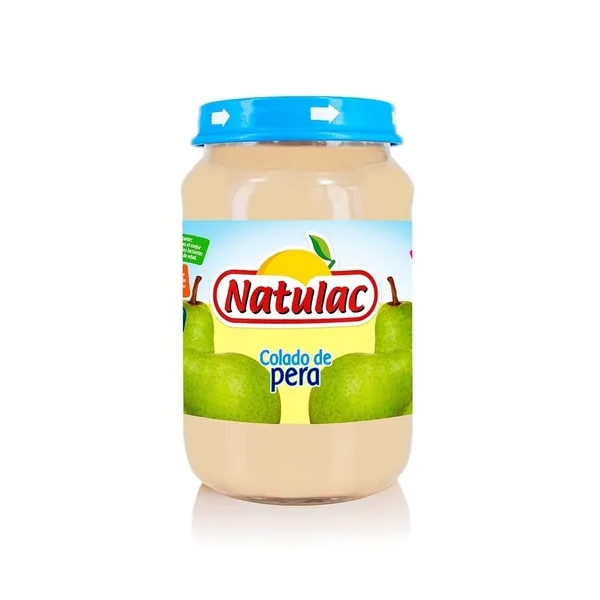 Natulac Compota Colado De Pera 186gr