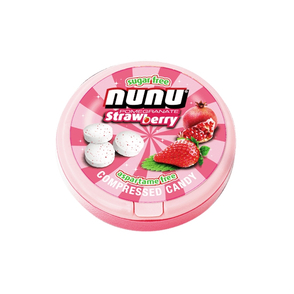 Nunu Caramelo Sin Azúcar Granada/Fresa