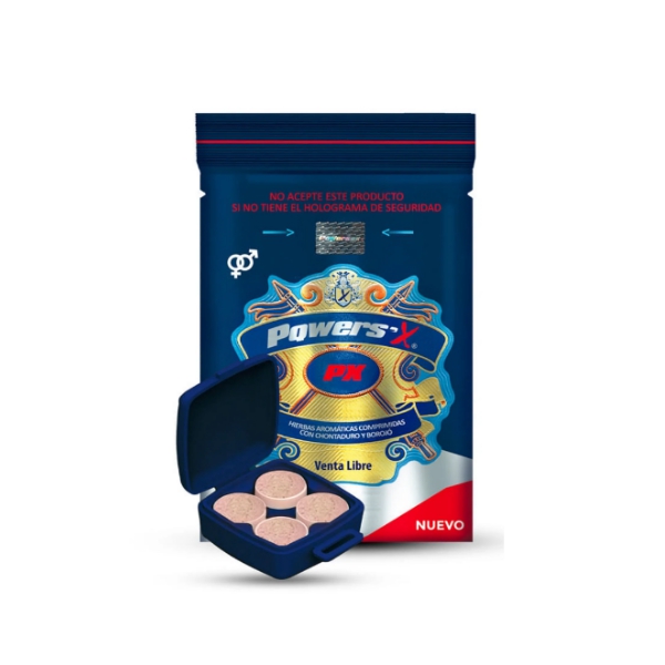 Power Px 100mg x 4 Comprimidos Femenino/Masculino