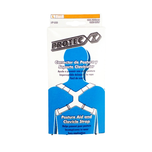 Protec Corrector De Postura y Soporte Clavicular Talla L
