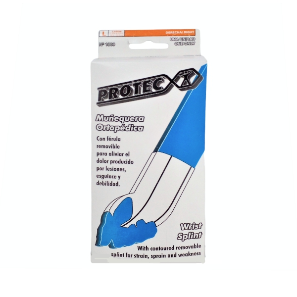 Protec Muñequera Ortopédica Talla L Derecha