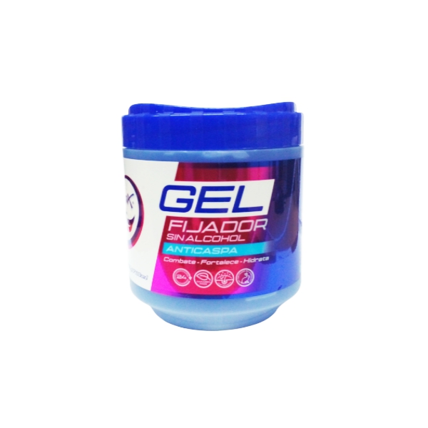 Rolda Gel Fijador Azul Anticaspa 250gr