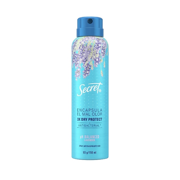 Secret Desodorante Spray PH Balanced Lavender 150ml