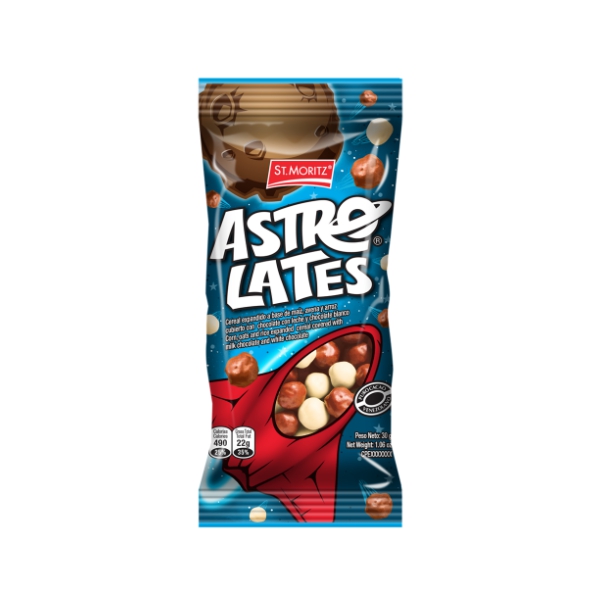 St.Moritz Astro Lates Cereal Con Chocolate 30gr