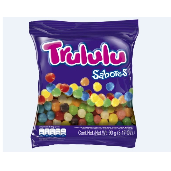 Trululu Gomitas Sabores 90gr