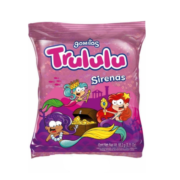 Trululu Gomitas Sirenas 90gr