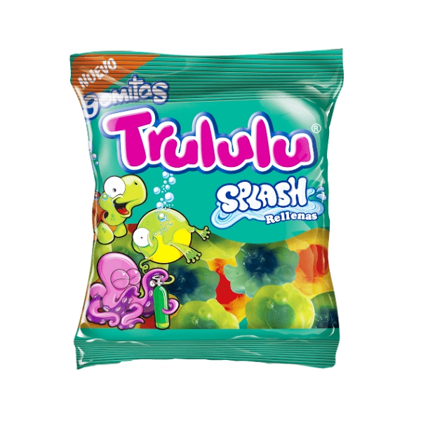 Trululu Gomitas Splash Rellenas 90gr