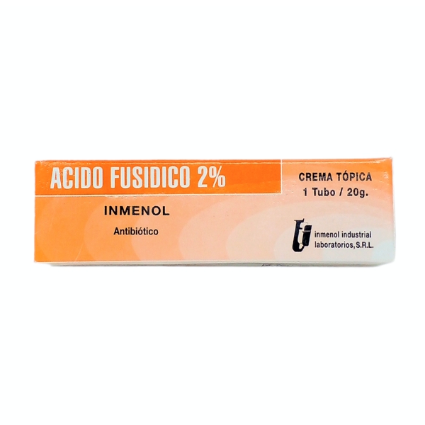 Ácido Fusídico 2% Crema Tópica X 20Gr. Inmenol