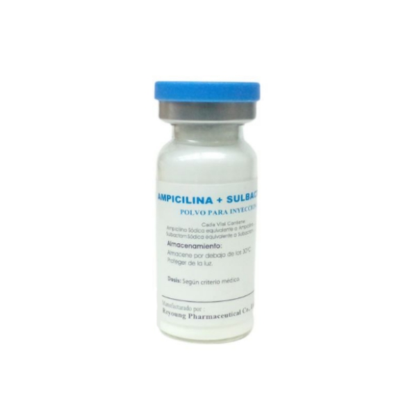 Ampicilina + Sulbactam Ampolla 1.5Gr. I.V/I.M Reyoung