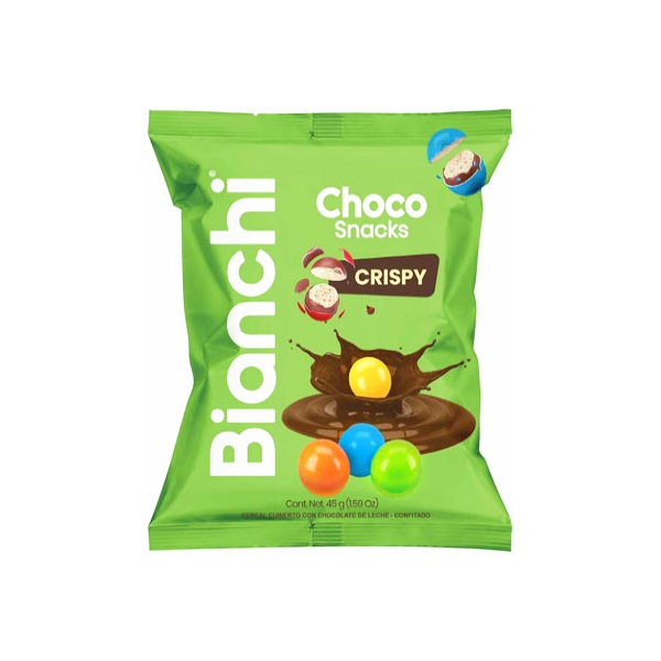 Bianchi Choco Snacks Crispy 45Gr