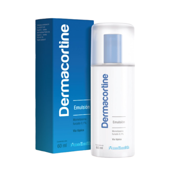 Dermacortine Mometasona Emulsión 01% x 60ml MediheaLh