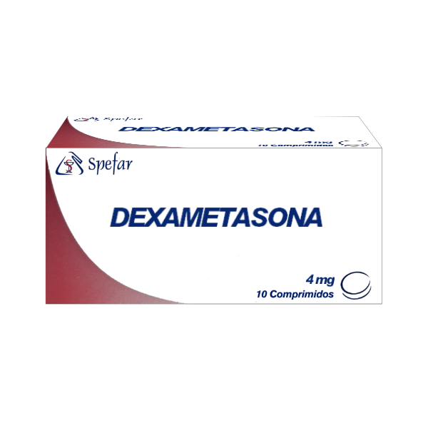 Dexametasona 4mg x 10 Comprimidos Spefar