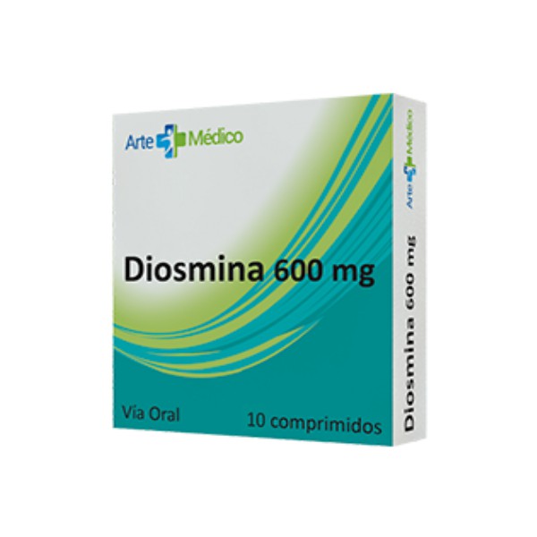 Diosmina 600mg X 10 Comprimidos Arte Medico