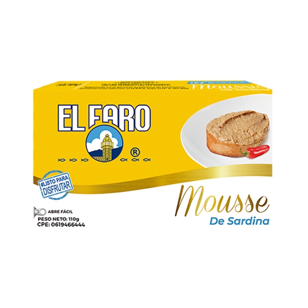 El Faro Sardina Mousse 110Gr.