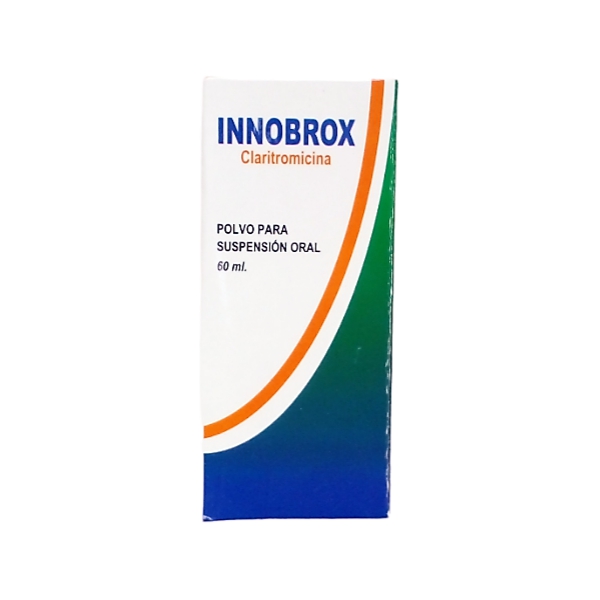 Innobrox Claritromicina Suspensión Oral 250mg/5Ml X 60Ml Iqi