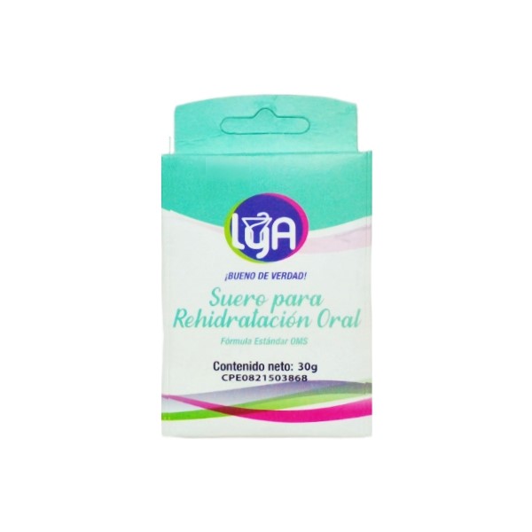 Lya Suero Para Rehidratacion Oral X 30Gr
